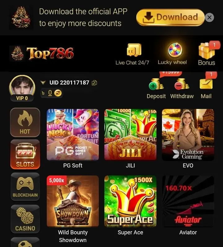 Top786 Game APK Download for Android Bangladesh